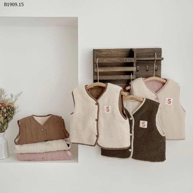 ÁO GHILE 2 MẶT CHO BÉ-Giá sỉ 97k