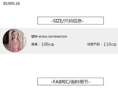 VÁY SÁT NÁCH DÁNG DÀI CHO BÉ GÁI-Giá sỉ 165k