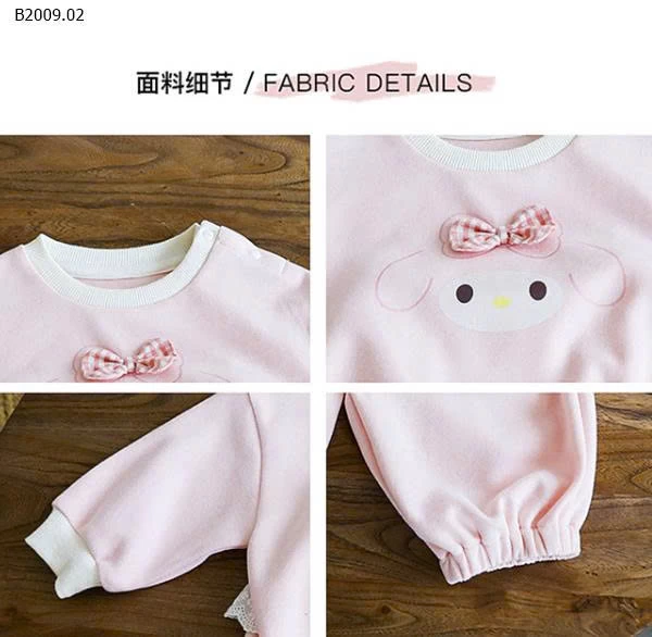 BỘ ĐỒ PHỐI REN TONE HỒNG BG-Giá sỉ  body: 203k  set: 262k 