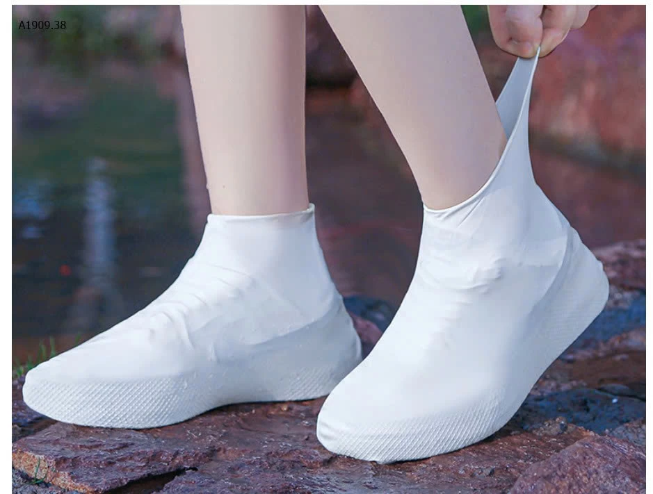 BỌC GIÀY CAO SU ĐI MƯA  - Giá sỉ 75k/ set 5 đôi mix màu