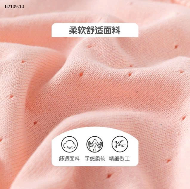 Áo khoác len cardigan cotton dệt kim họa tiết hoa nhỏ cho bé gái-Giá sỉ 118k 