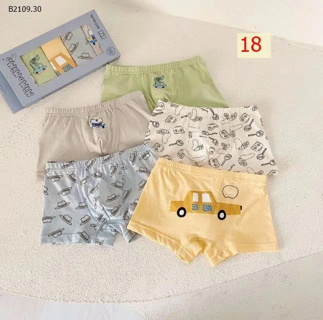 SET 5C QUẦN CHIP ĐÙI CHO BÉ-Giá sỉ 129k