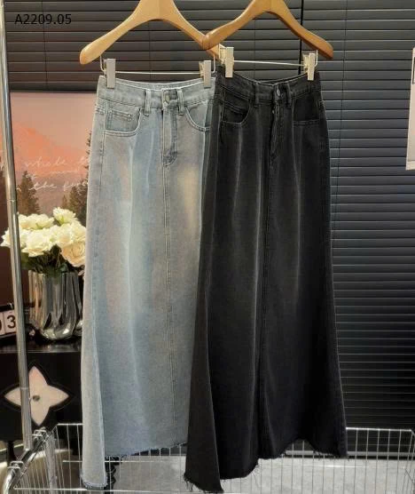 CHÂN VÁY JEAN DÁNG DÀI CHO NỮ- sỉ 199k