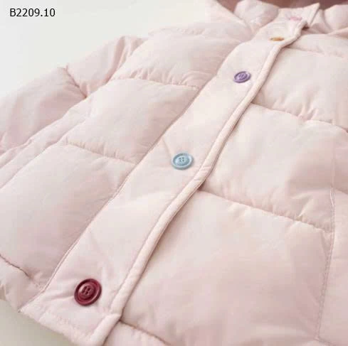 ÁO KHOÁC PHAO BÉ GÁI - sỉ 205k