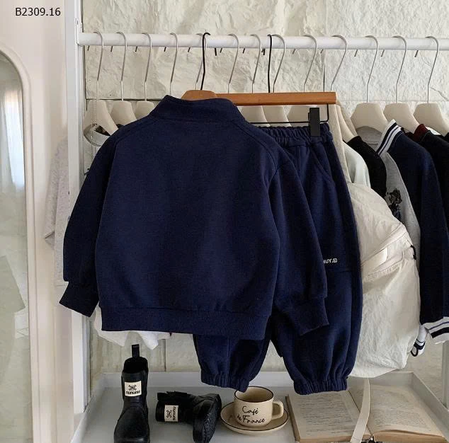 BỘ NỈ MUY KHÓA KÉO CHO BÉ-Giá sỉ 220k