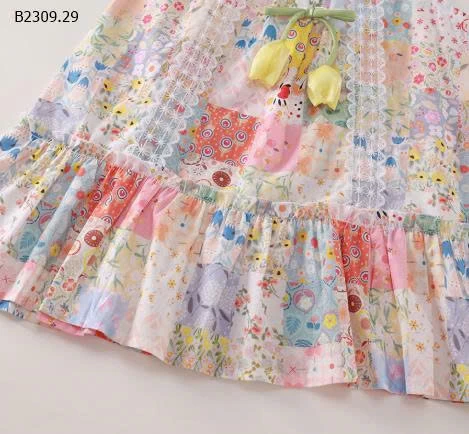 Váy hoa nhí Premium  -Giá sỉ 120k