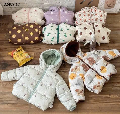 Áo phao mặc đc cả 2 mặt-Giá sỉ 163k