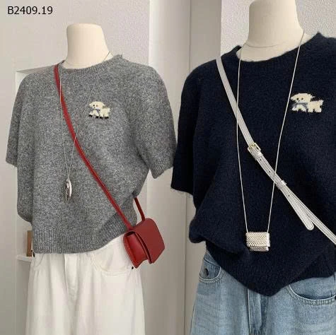 CROPTOP LEN THÊU LOGO CÚN9-Giá sỉ 165k