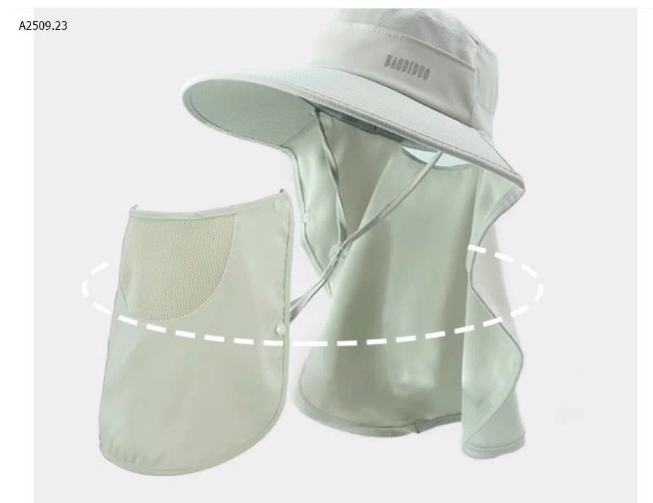 MŨ CHỐNG NẮNG TOÀN DIỆN CHO NỮ - sỉ 90k