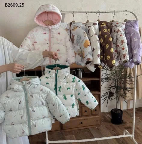 Áo phao 2 mặt - sỉ 172k