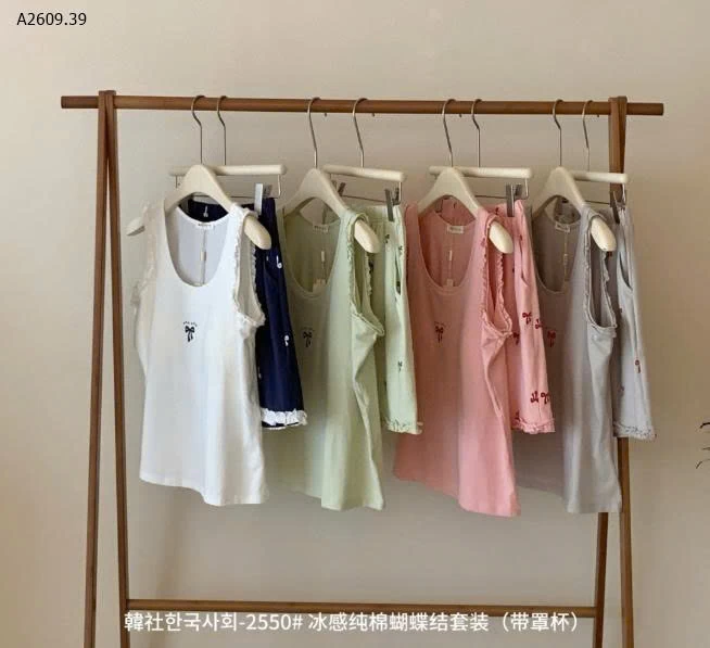 BỘ COTTON SÁT NÁCH - sỉ 185k