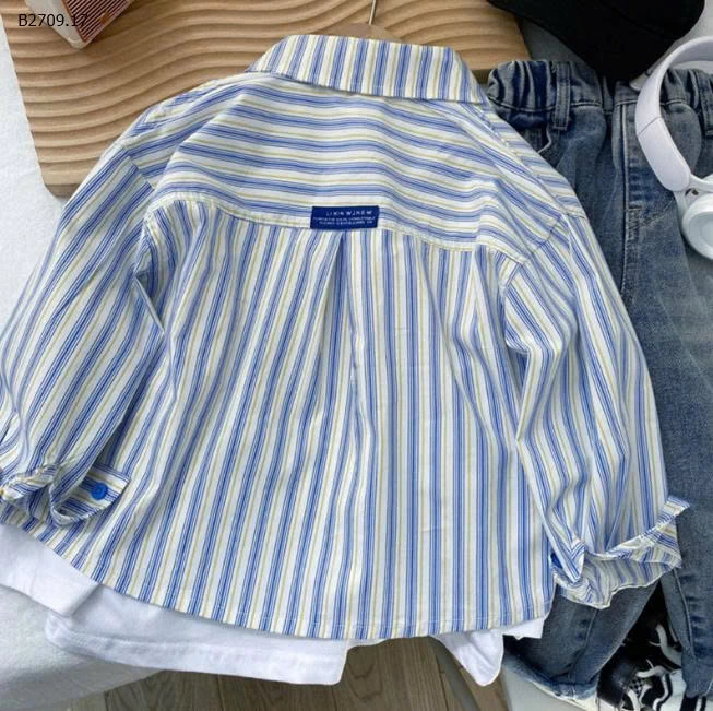  SƠ MI KẺ CHO BÉ TRAI-Giá sỉ 95k