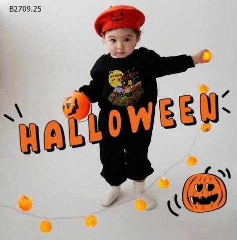 BỘ QUẦN ÁO  HALLOWEEN CHO BÉ-Giá sỉ 175k