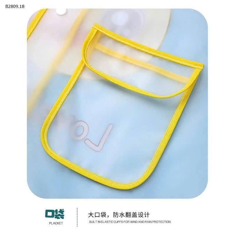 ÁO MƯA CHO BÉ-Giá sỉ 68k/1c 