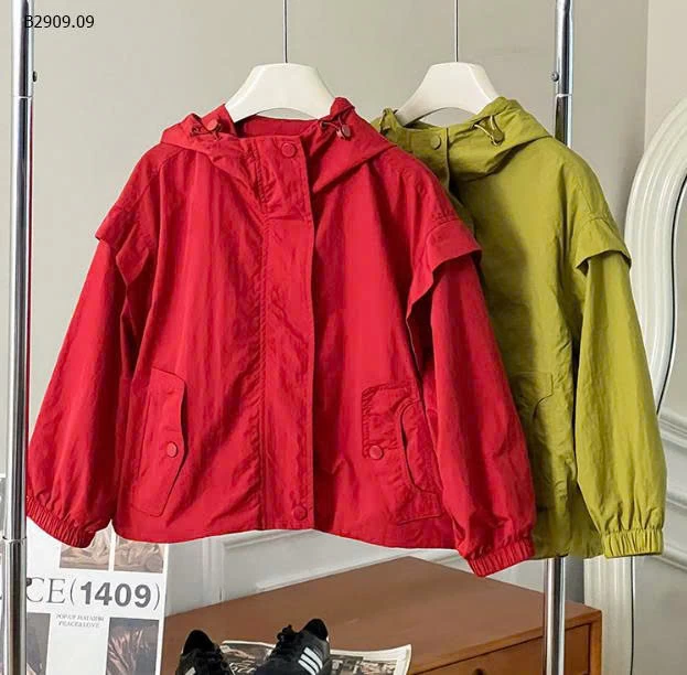 Áo khoác gió ngoài trời phong cách Hàn Quốc cho trẻ nhà AMBB - giá sỉ  size : 90-150 giá 245k size 160 giá 265k size 170 giá 283k