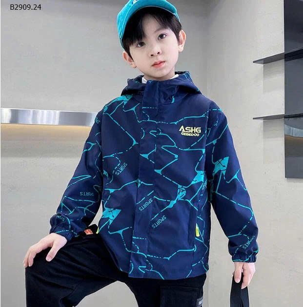  ÁO KHOÁC GIÓ SIZE ĐẠI BÉ TRAI -Giá sỉ 176k