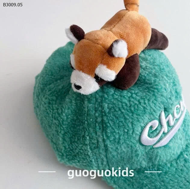 MŨ LƯỠI TRAI KÈM GẤU-Giá sỉ 95k