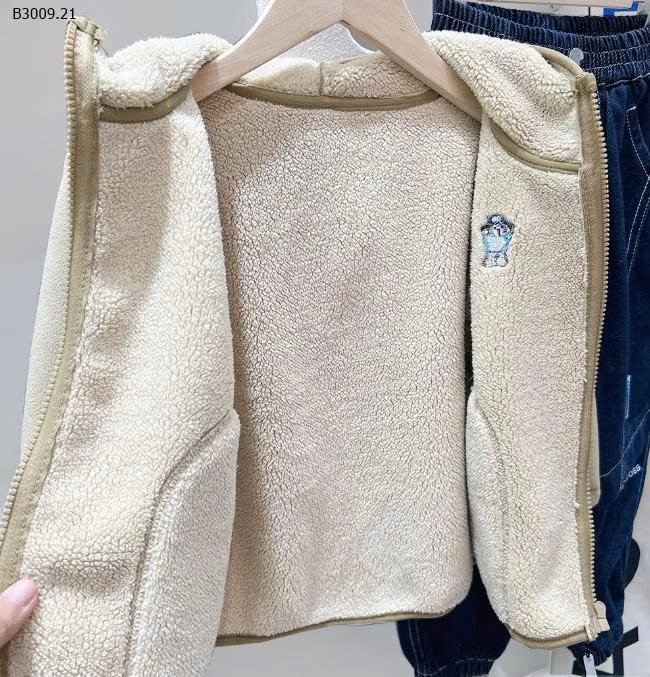 Khoác lông cừu KACADY siêu ấm cho bé -Giá sỉ 165k