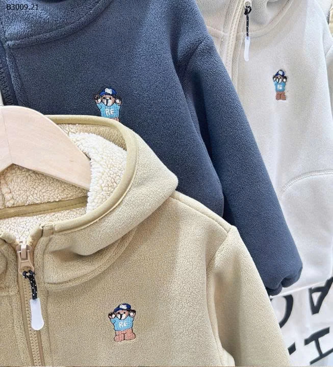 Khoác lông cừu KACADY siêu ấm cho bé -Giá sỉ 165k