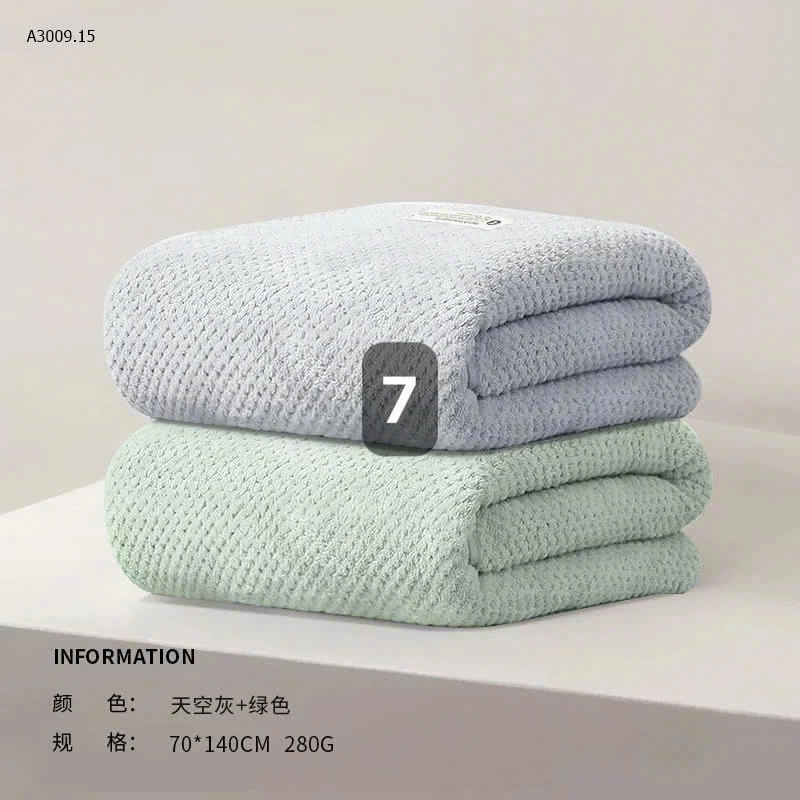 KHĂN TẮM SANLI   - sỉ 160k/set 2c