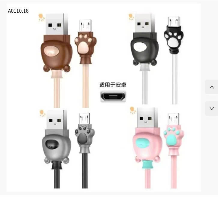 DÂY SẠC NHANH CHỐNG ĐỨT  - Giá sỉ 60K/2C chọn màu