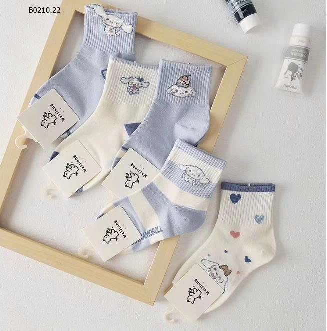 TẤT COTTON CHO BÉ- Giá sỉ 123k/set 10 đôi