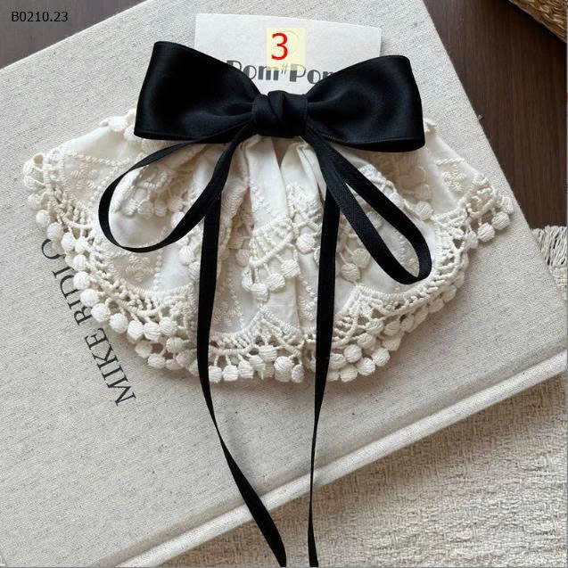 set 3 kẹp cho BG -Giá sỉ 106k/set full 3  màu 