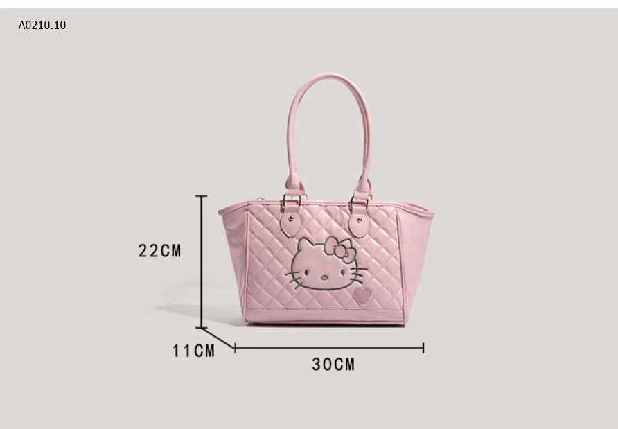 TÚI XÁCH DA THÊU HELLO KITTY- sỉ 155k