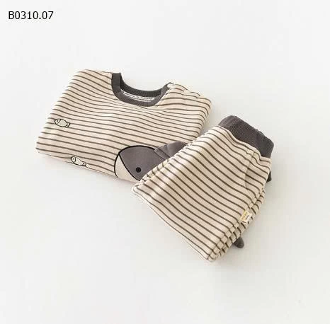 BỘ NỈ KẺ CÁ MẬP BT-Giá sỉ 250k