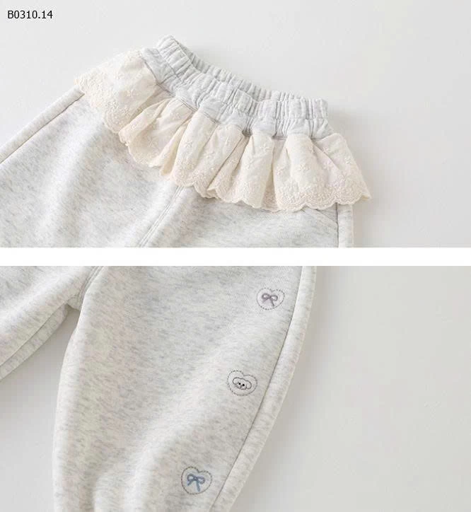 SET NỈ IN HÌNH CHÚ CHÓ CHO BÉ-Giá sỉ 250k