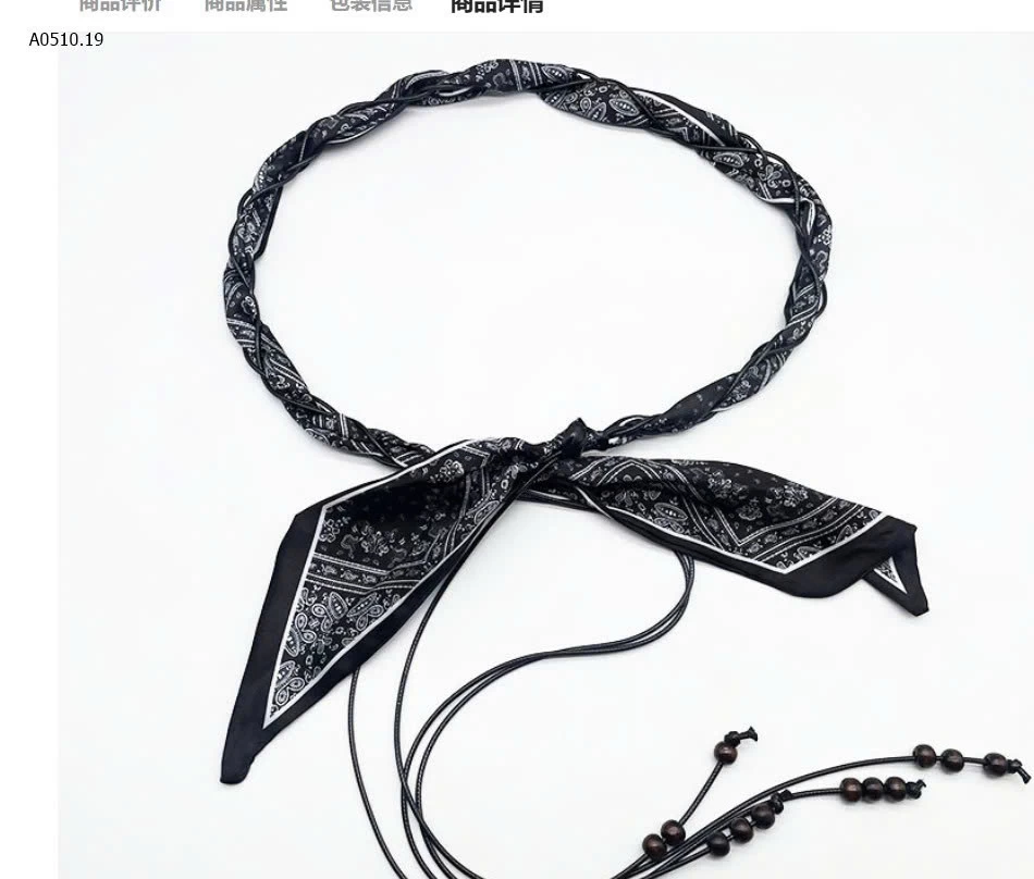  SET 3 DÂY LƯNG KHĂN TURBAN  - sỉ 73k/set 3c mix