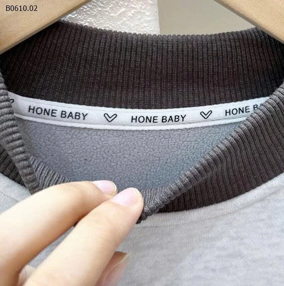 ÁO NỈ LÓT LÔNG HAPNINESS KACADY-Giá sỉ 138k