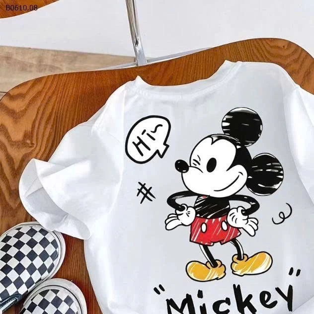 Áo thun in hình Mickey cho bé - sỉ 63k
