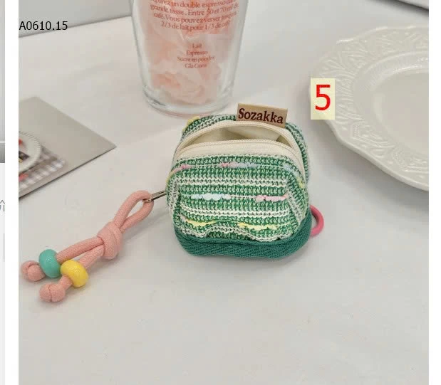 TÚI MINI ĐỰNG TAI NGHE -Giá sỉ 40ca/ 1 chiếc (nhận đơn từ 2 chiếc)