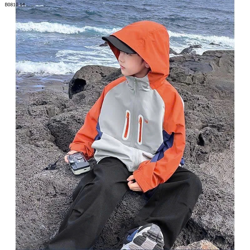 ÁO GIÓ PHỐI TAY CAM - sỉ 114k