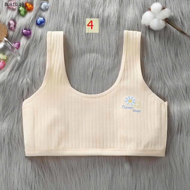 BRA COTTON GÂN BÉ GÁI - sỉ 120k/set 4c mix