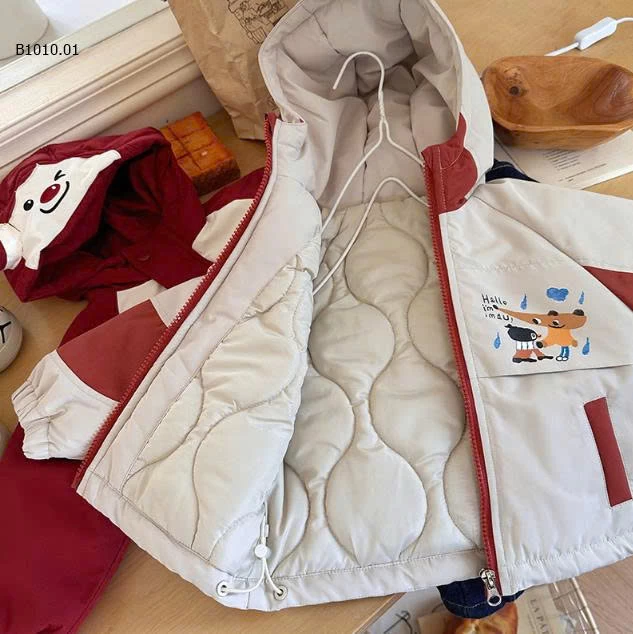 ÁO KHOÁC CÓ MŨ BT - sỉ 225k