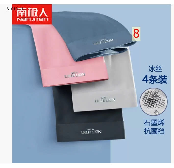  SET 4 SỊP ĐÙI NAM NANJIREN BĂNG LẠNH  - sỉ 93k/1 set