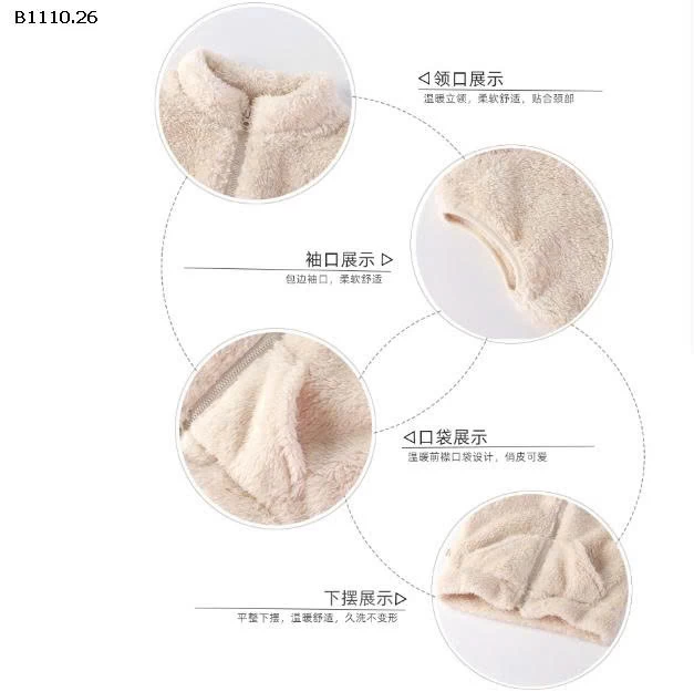  ÁO GILE LÔNG CHO BÉ-Giá sỉ 85k/c