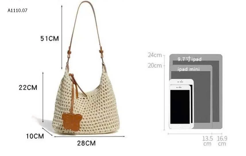 TÚI ĐEO CHÉO KIỂU LƯỚI ĐAN MÙA HÈ - sỉ 150k
