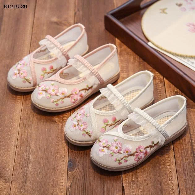 GIÀY HÁN PHỤC THÊU HOA BG- sỉ 105k