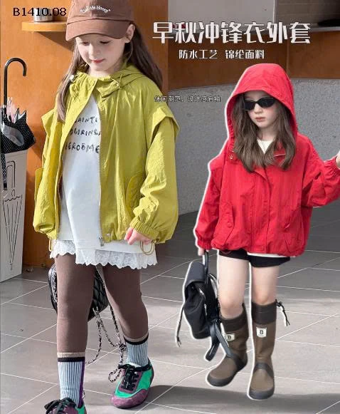 Áo khoác gió ngoài trời phong cách Hàn Quốc  nhà AMBB- giá sỉ  size : 90-150 giá 245k size 160 giá 265k size 170 giá 283k