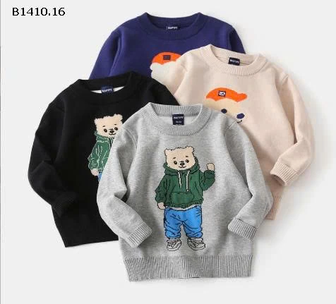 ÁO LEN GẤU WAPYPY CHO BÉ IU -Giá sỉ 133k