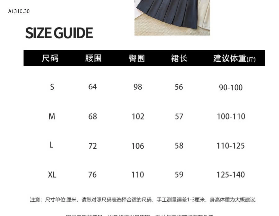 CHÂN VÁY XẾP LY ANNA- sỉ 205k