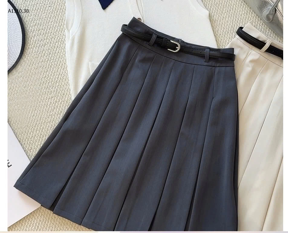 CHÂN VÁY XẾP LY ANNA- sỉ 205k