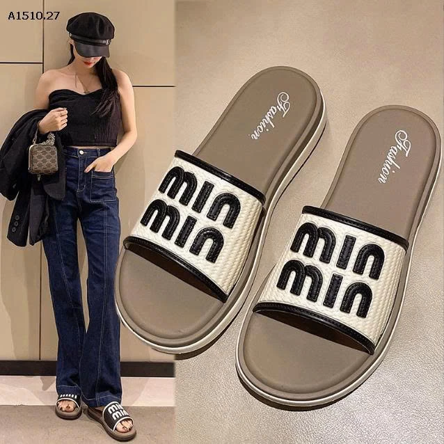 Dép min min nhựa dẻo qc - sỉ 58k