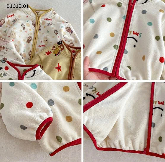 ÁO KHOÁC HỌA TIẾT CHO BÉ1-Giá sỉ 133k
