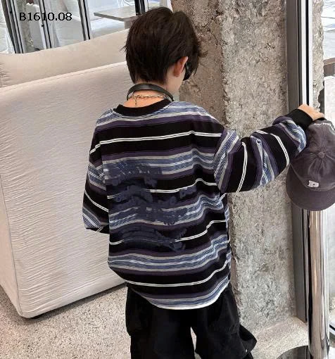 áo thun dài tay bé trai áo thun bé trai - sỉ 190k 