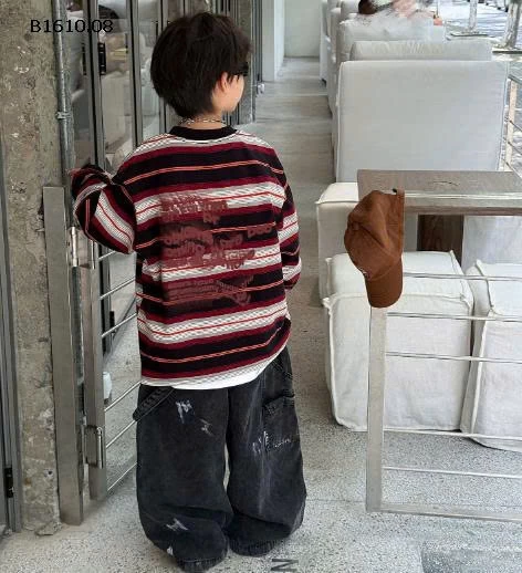 áo thun dài tay bé trai áo thun bé trai - sỉ 190k 