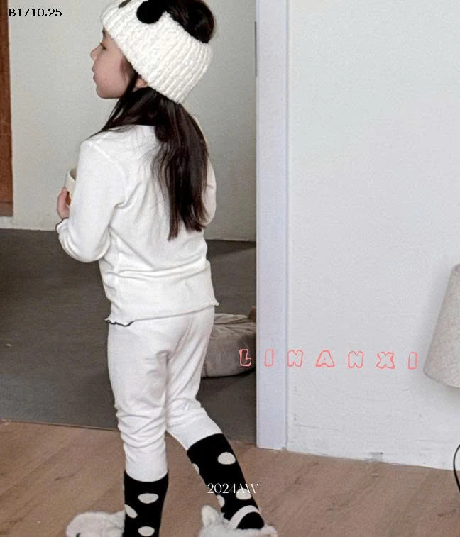 Bộ đồ ngủ in họa tiết hoạt hình nhà Linaxi - giá si  size 90-120 : 155k size 130-160 : 178k